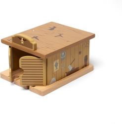 Tunnel in Legno Saloon Western