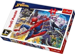 Puzzle maxi 24 pezzi – SPIDER‑MAN INTREPIDO
