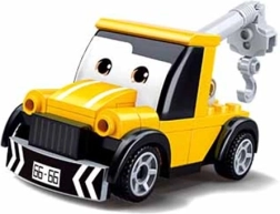 Sluban Power Bricks camion di traino giallo con occhi