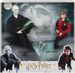 Set di bambole HARRY POTTER e Lord Voldemort con la Coppa Tremaghi