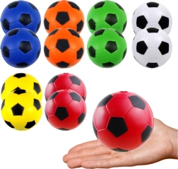 Palline antistress colorate 6,5 cm - set da 12 pezzi