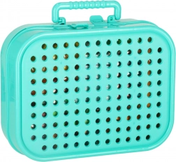 Mosaico creativo in valigetta con avvitatore elettrico – set di costruzione per bambini – Dinosauro