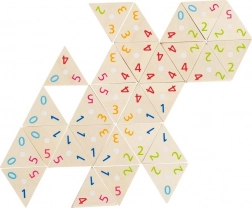 Tri-Domino gioco in legno di Goki