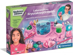 Naukowa Zabawa laboratorio decorazioni di cristallo CLEMENTONI