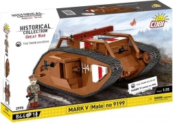 COBI Mark V (Male) carro armato 1:35 set di costruzione 844 pezzi