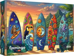Puzzle Trefl Fenicottero: avventura sulle onde 400 pezzi