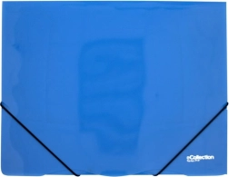 Cartellina con elastico eCollection blu A4