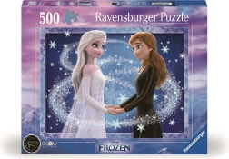 Ravensburger puzzle Disney Frozen Elsa e Anna 500 pezzi luminoso al buio