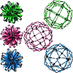 Palla magica espandibile - mix verde, blu, rosa 18/32 cm
