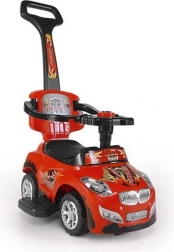 Veicolo felice rosso