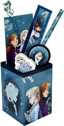 Bicchiere con articoli da scrittura FROZEN
