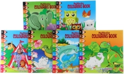 Grandi libri da colorare secondo i numeri