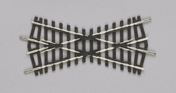 Piko Incrocio 30° con traversine in legno