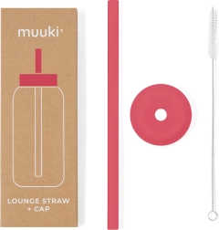 MUUKI Lounge cannuccia e coperchio Melone