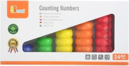 Abaco in legno con anelli colorati VIGA