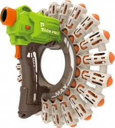 Pistola Spiral Enforcer con palline 34,5 cm