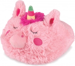 Cozy Noxxiez pantofoletta peluche riscaldante unicorno