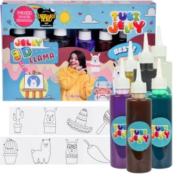 Set creativo Tubi Jelly Lama 6 colori figure di gelatina