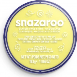 SNAZAROO Pittura per il viso Giallo Pallido (Pale Yellow) 18 ml