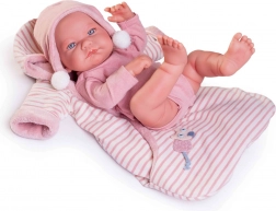 Antonio Juan Nica neonato realistico con corpo interamente in vinile 42 cm