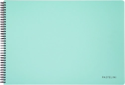 Blocco da disegno formato A3 a rilegatura rigida – PASTELINI verde