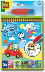 Libri da colorare ad acqua da viaggio – pittura con l’acqua