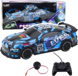 auto sportivo RC radiocomandato – blu