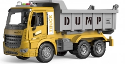 Autocarro ribaltabile da costruzione a retrocarica con effetti luminosi e sonori 28 cm