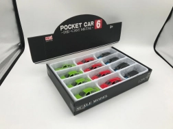 Macchinina in miniatura con meccanismo a retrocarica 1:43