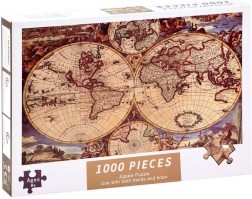 Puzzle antico mappa del mondo 1000 pezzi