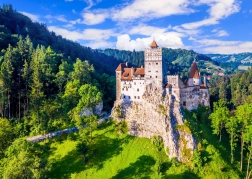 enjoy puzzle castello di bran in estate 1000 pezzi