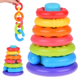 Piramide sensoriale impilabile per bambini