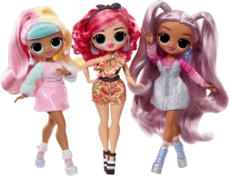 L.o.l. surprise omg sweet nails kitty k cafe bambola e set da caffetteria per unghie