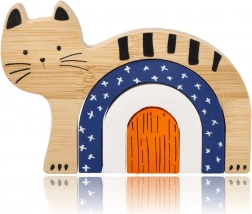 Giocattolo di legno Gatto