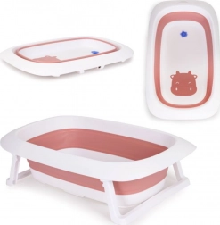 Vaschetta pieghevole per bambini con scarico Ecotoys – Rosa