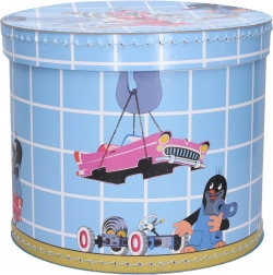 Scatola rotonda con il Piccolo Talpa