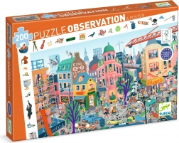 DJECO Puzzle da ricerca Città - 200 pezzi