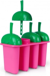 Set di stampi per ghiaccioli, 4 pezzi con supporto