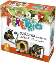 Pexetrio: animali della fattoria – gioco di carte educativo