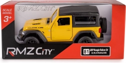 Modello in metallo Jeep Wrangler Rubicon 2021 soft top 1:35