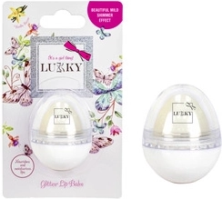 Lukky balsamo labbra perlescente a forma di ovetto