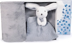 Set regalo Happy Doudou con coniglietto e coperta