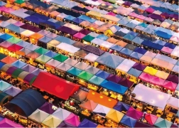 Puzzle Mercato thailandese – 1000 pezzi GIBSONS