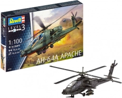 Modello in plastica dell’elicottero REVELL AH-64A Apache 1:100