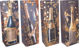 Borsa regalo per bottiglia M 35 × 12 × 9 cm Celorok - 1 pezzo