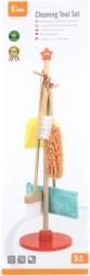 Set di pulizia in legno per bambini Viga 6 pezzi