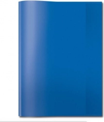 Copertina blu trasparente per quaderno A5