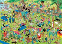 Puzzle Jan van Haasteren Parco dei Cani 1000 pezzi