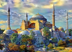 Puzzle BLUEBIRD Hagia Sophia Istanbul 1000 pezzi