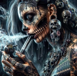 Pittura diamantata Zombie 30 × 40 cm